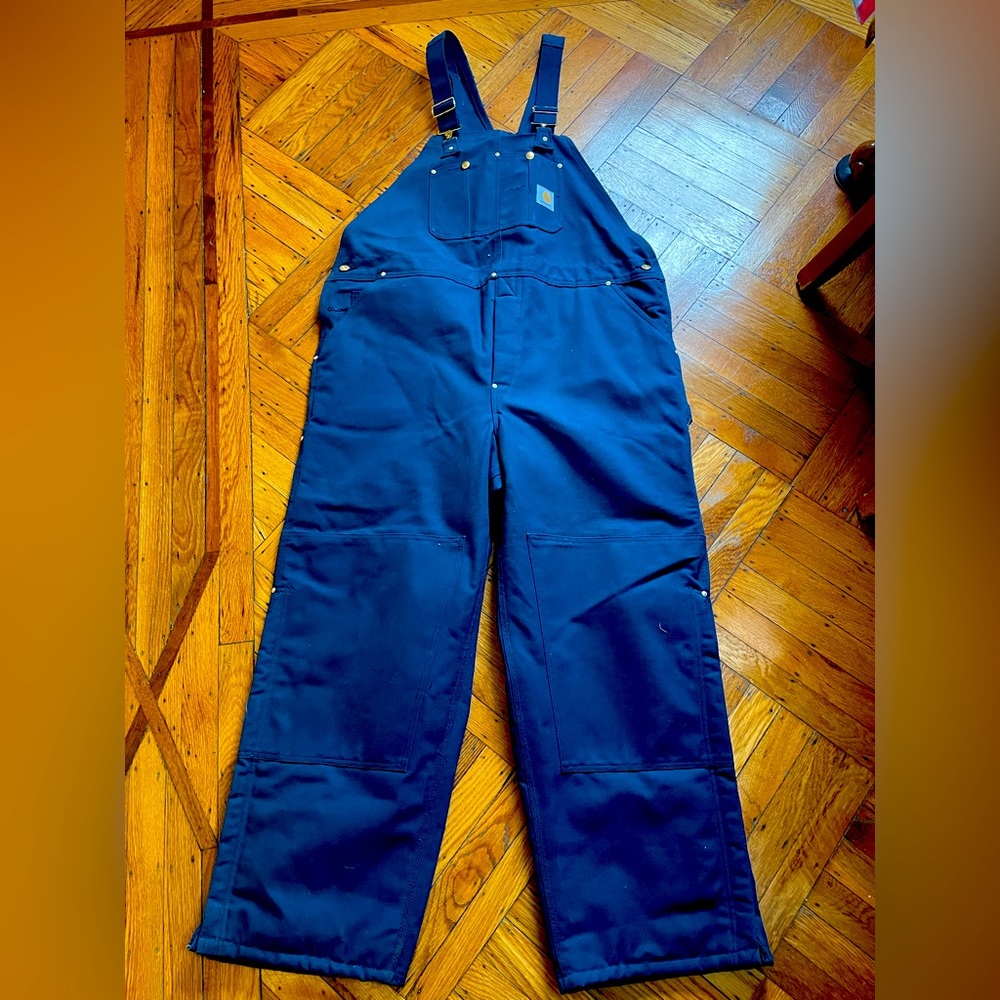 Men's Blue Work Overalls